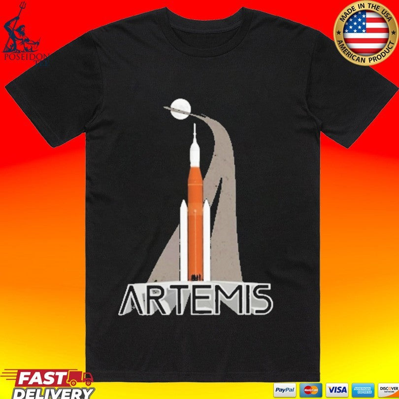 Nasa Space Flight Artemis II T-shirt