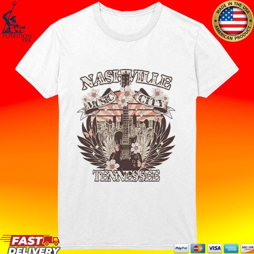 Nashville Music City Tennessee T-shirt