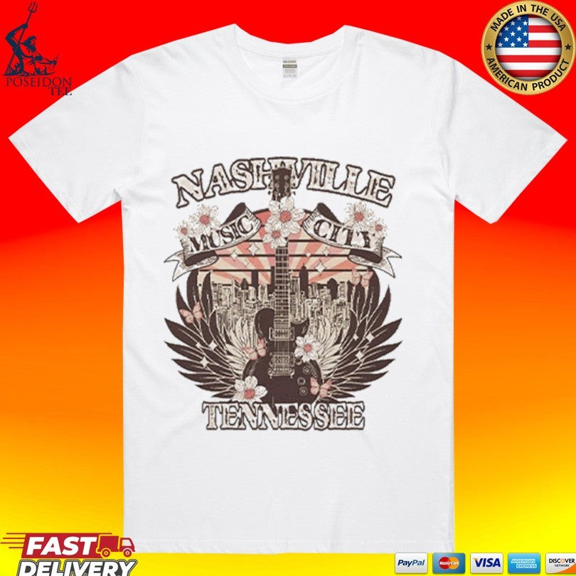Nashville Music City Tennessee T-shirt