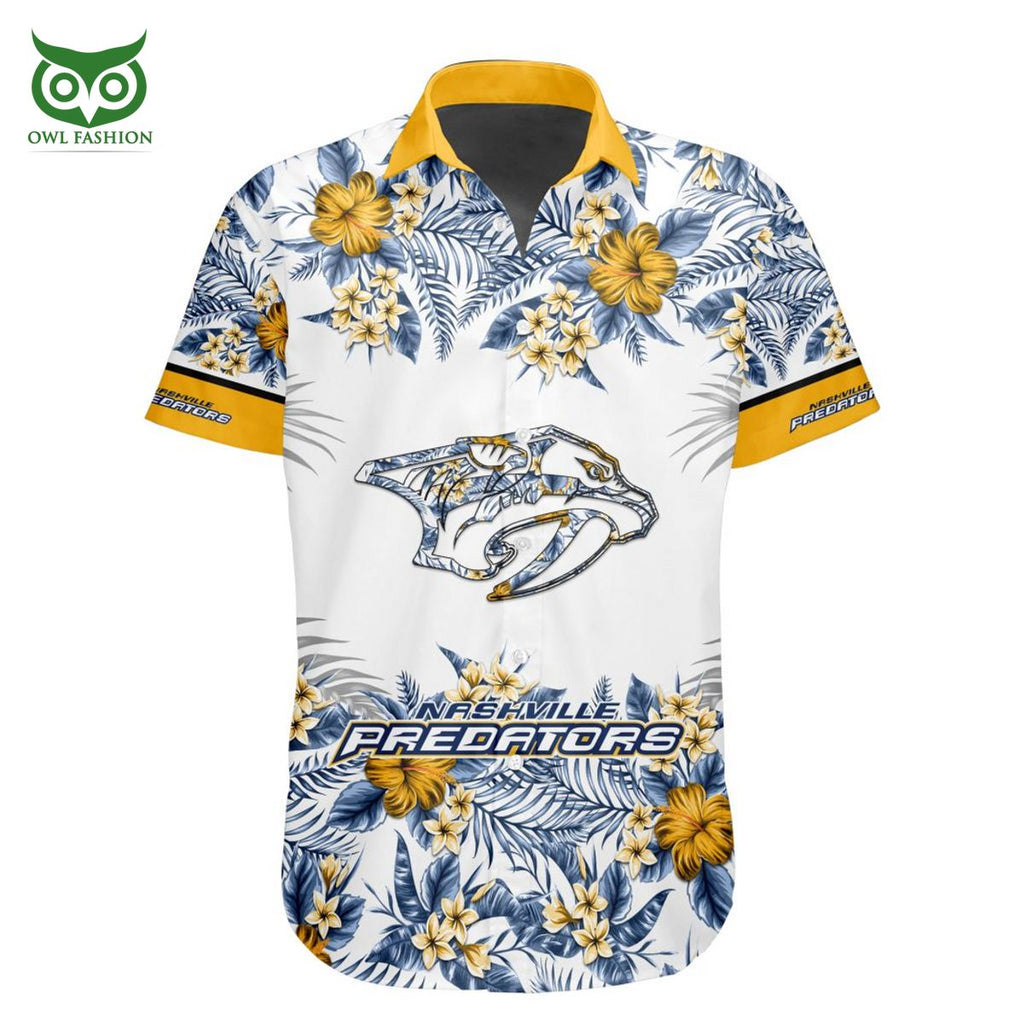 Nashville Predators NHL Team Beach Vibe Hawaiian Shirt