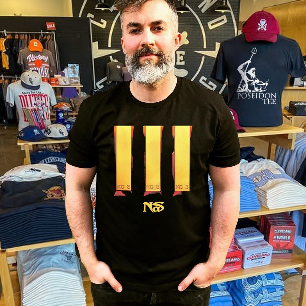 Nasir Jones Nas KDIII Gold T-shirt
