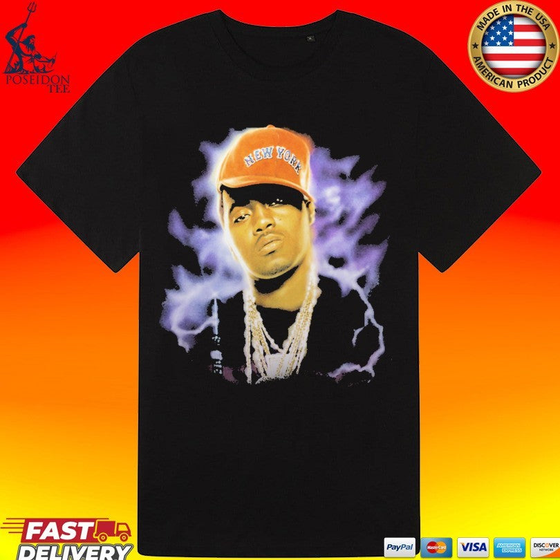 Nasir Jones Nas New York Photo T-shirt