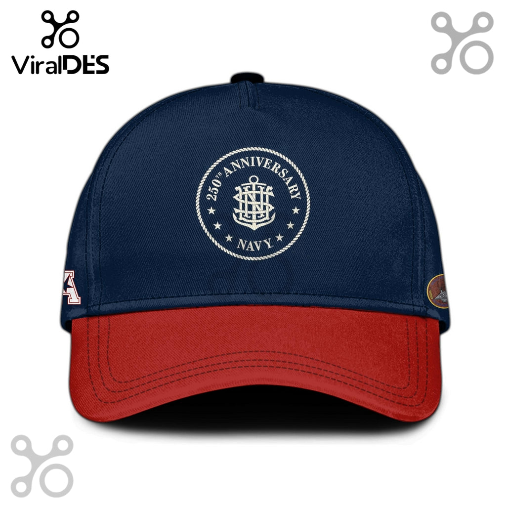 Navy Midshipmen x 250th Anniversary Hoodie, Cap