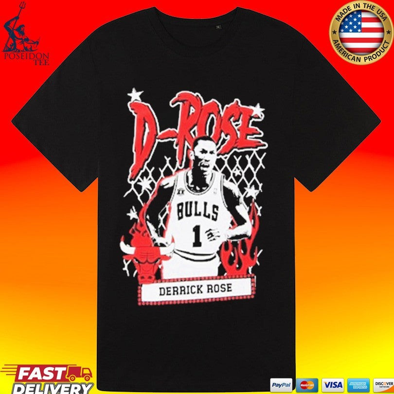 Nba Mitchell & Ness Nba Street Player Chicago Bulls T-shirt