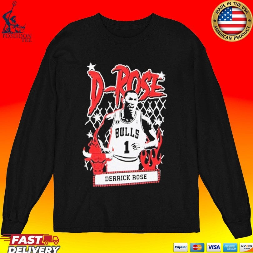Nba Mitchell & Ness Nba Street Player Chicago Bulls T-shirt