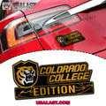 NCAA Colorado College Tigers Car Emblem Custom 3D Badge