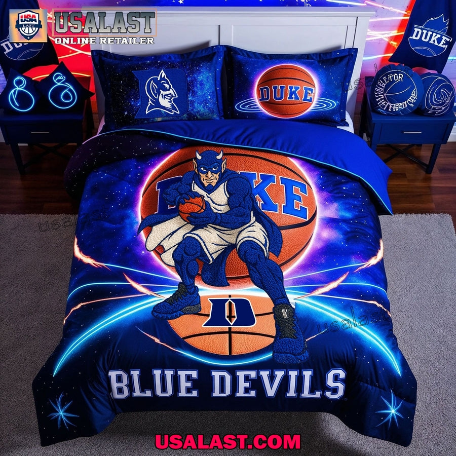 NCAA Duke Basketball Blue Devils Bedding Set