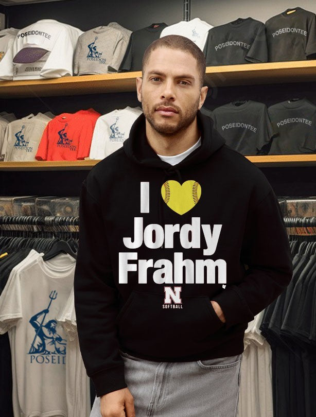 Nebraska Softball I Heart Jordy Frahm T-shirt