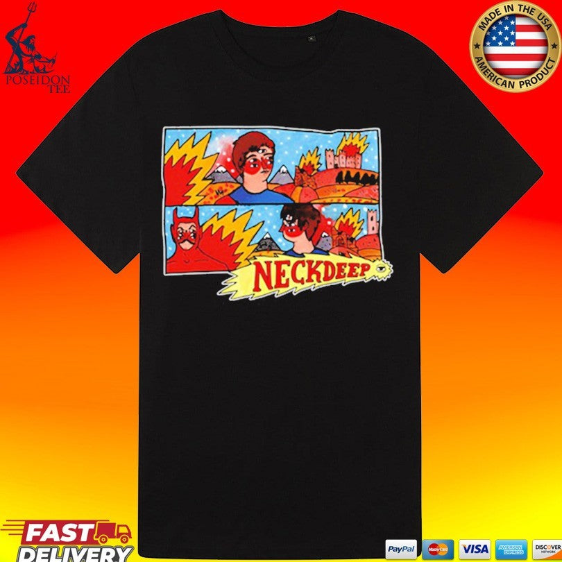 Neck Deep Lnotgy 10 Year Life’s Not Out To Get You T-shirt
