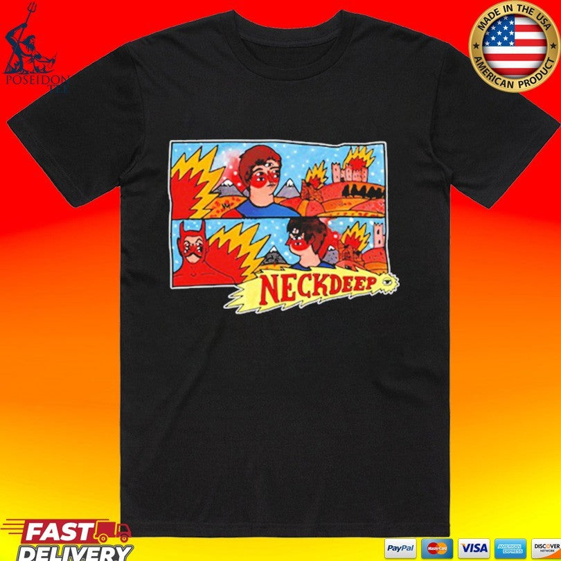 Neck Deep Lnotgy 10 Year Life’s Not Out To Get You T-shirt