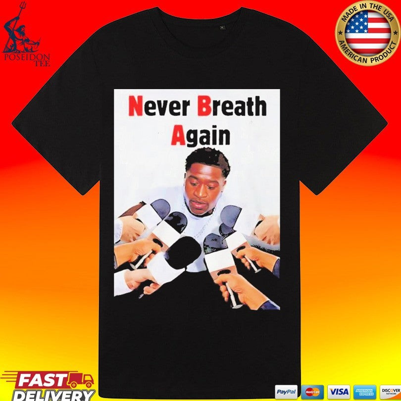 Never Breath Again George Floyd T-shirt