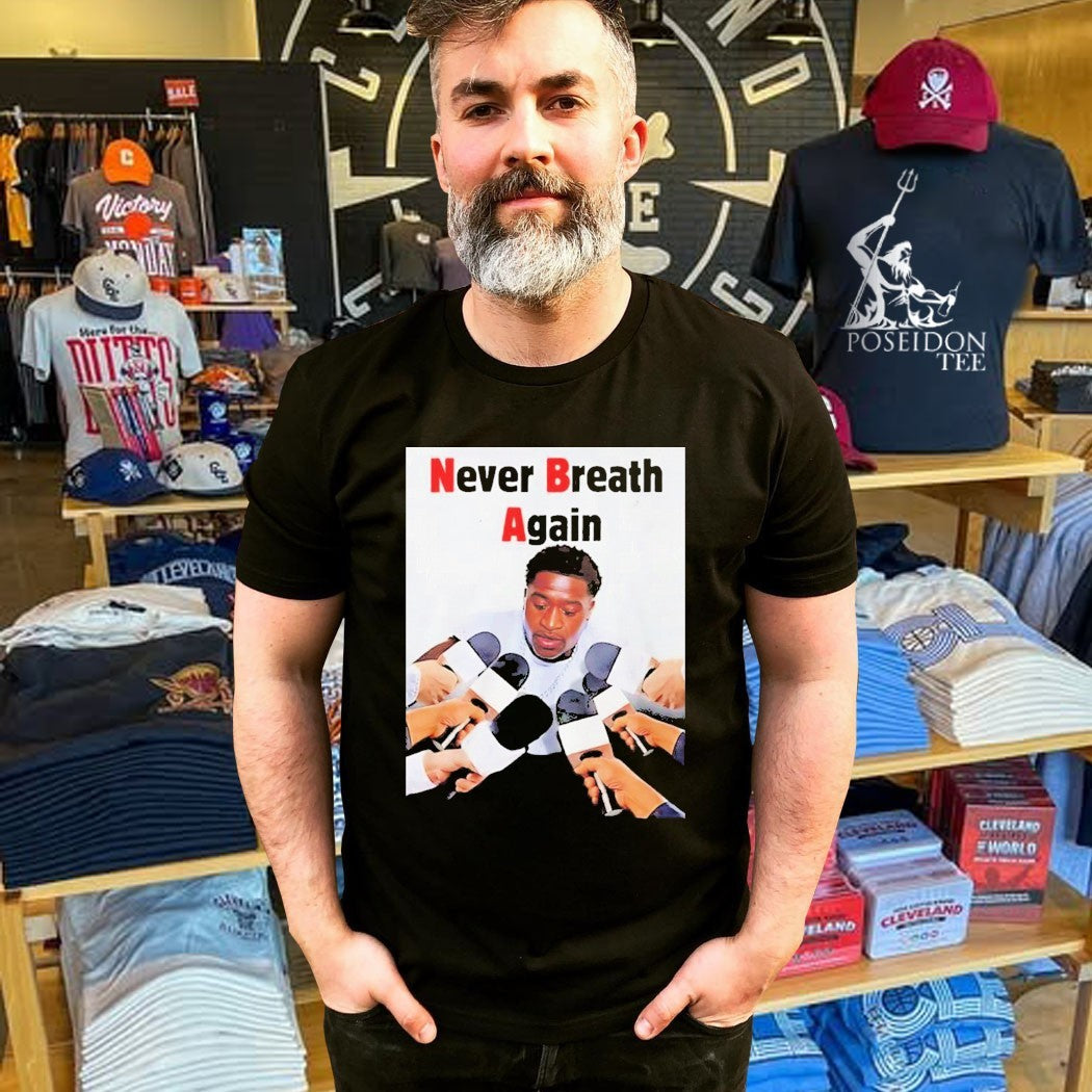 Never Breath Again George Floyd T-shirt
