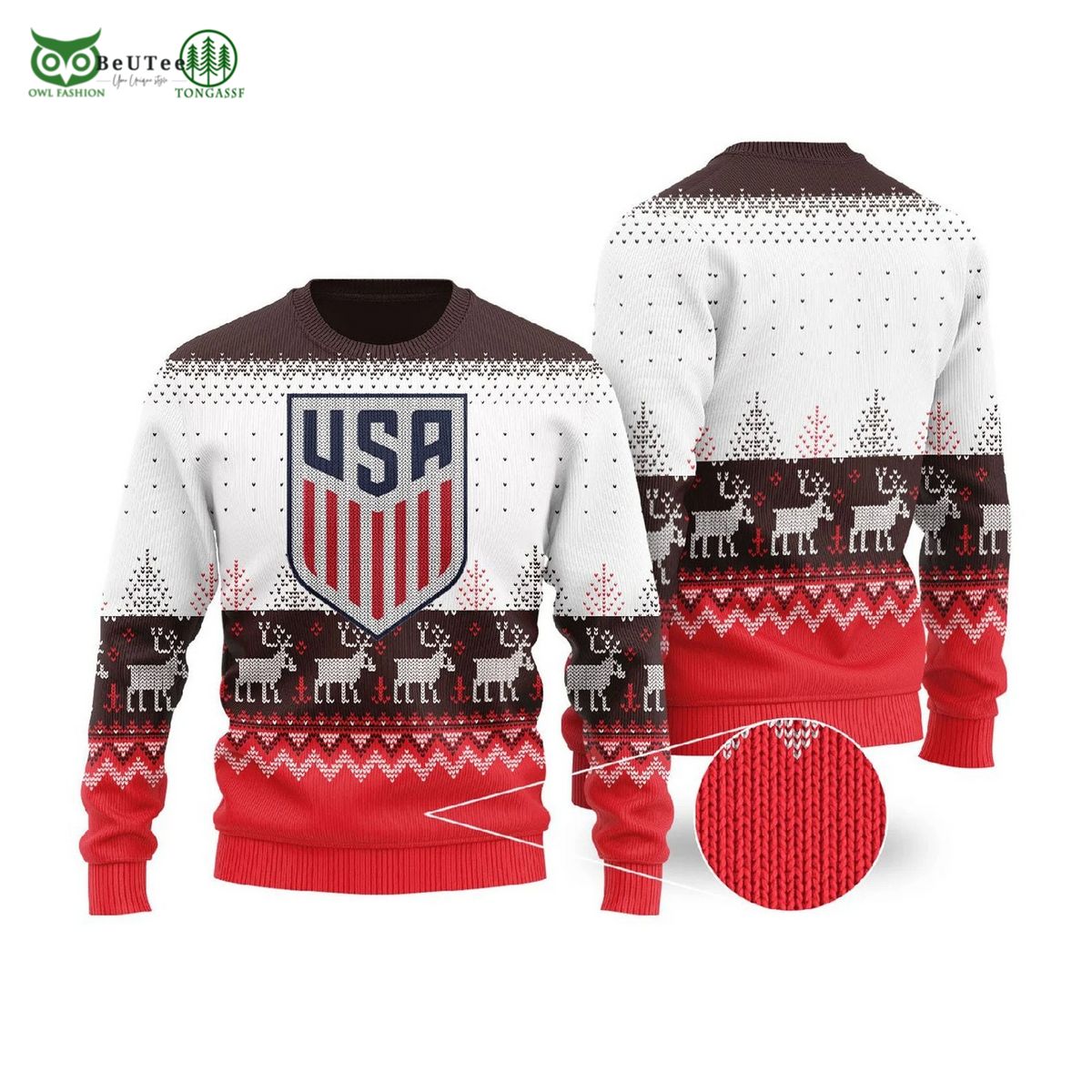 New 2022 FOX Soccer World Cup Ugly Sweater