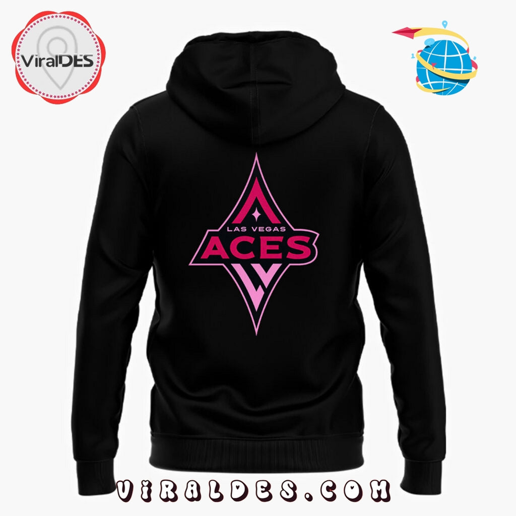 New A’ONE Las Vegas Aces Black Hoodie