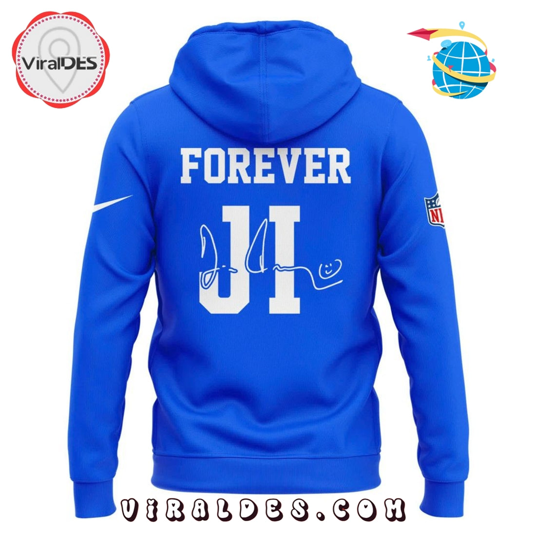 New Forever Indianapolis Colts For the Boss Hoodie