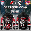 New Jersey Devils NHL Grateful Dead Night Peanuts Hoodie
