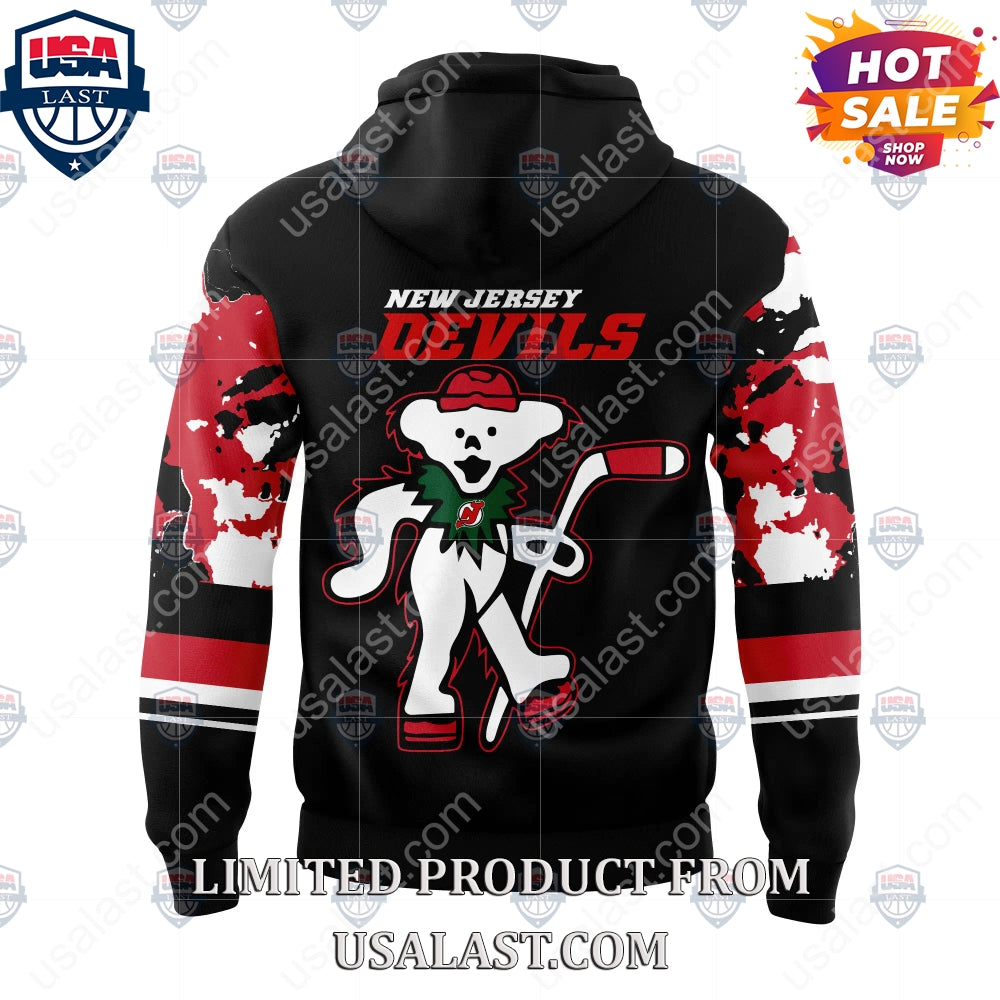 New Jersey Devils NHL Grateful Dead Night Peanuts Hoodie