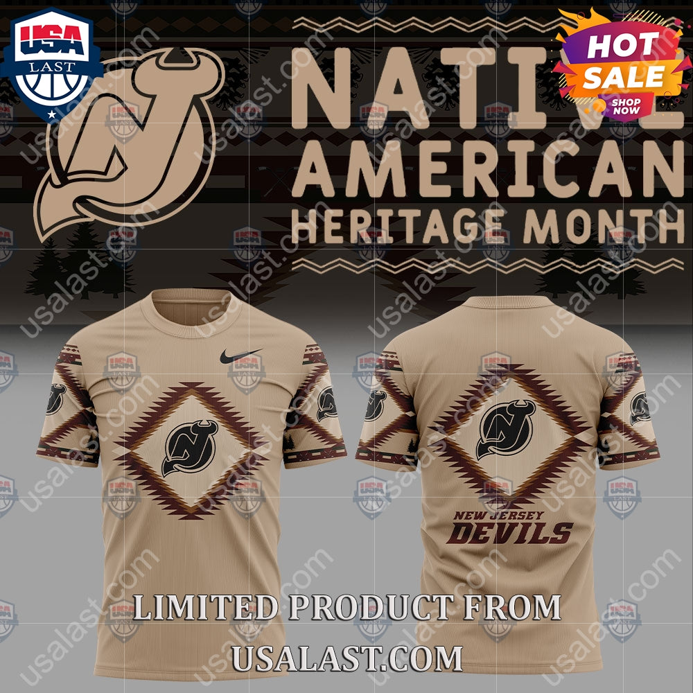 New Jersey Devils NHL Native American Heritage Month Hoodie