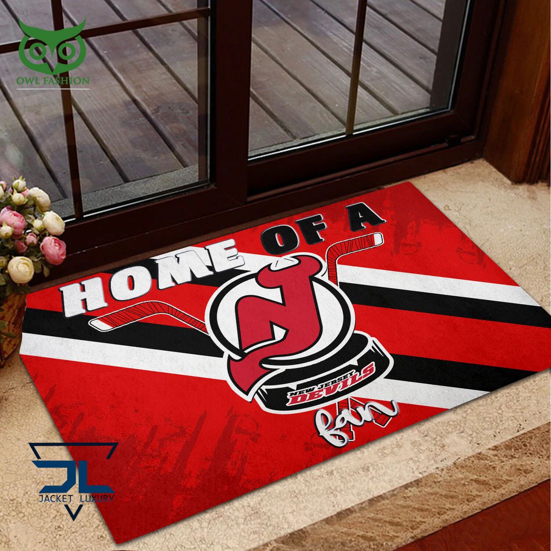 New Jersey Devils NHL Team Doormat