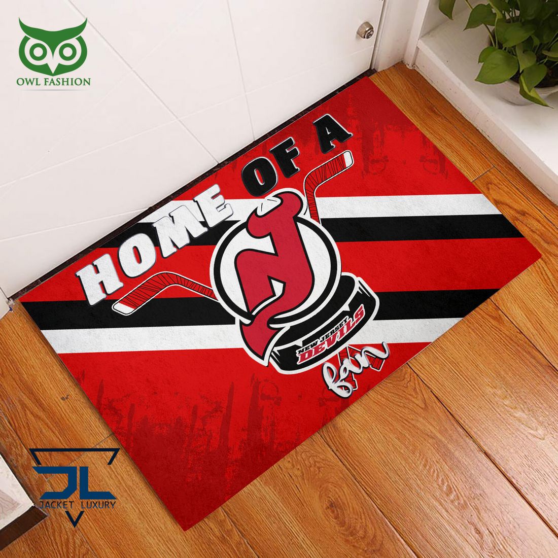 New Jersey Devils NHL Team Doormat