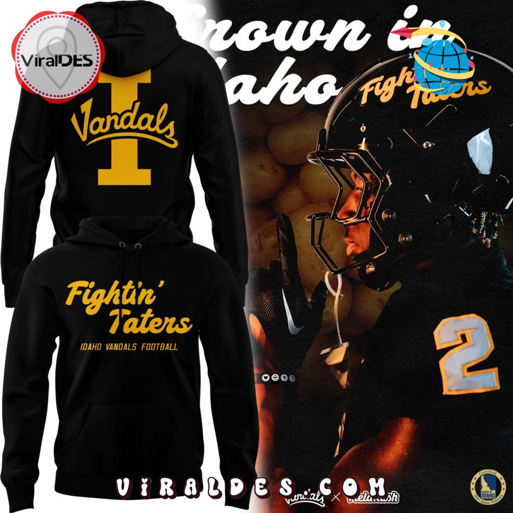 New Vandal Football Black Hoodie, Long Pant