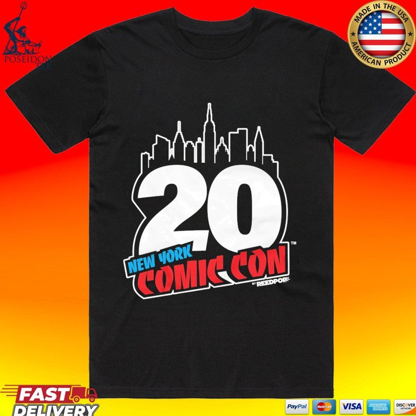 New York Comic Con 20th Anniversary T-shirt
