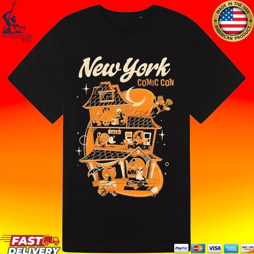 New York Comic Con Haunted House T-shirt