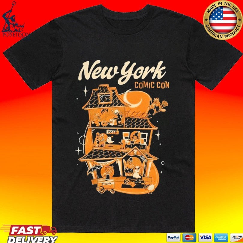 New York Comic Con Haunted House T-shirt