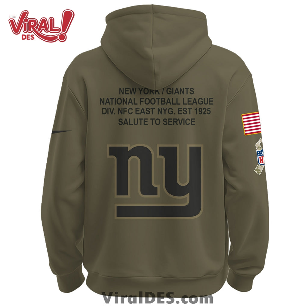 New York Giants Salute To Service Limited Edition Shirt