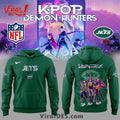 New York Jets 2025 KPop Demon Hunters Hoodie And Cap