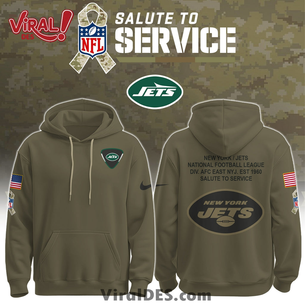 New York Jets Salute To Service Limited Edition Shirt