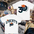New York Liberty Anniversary 30 Seasons Of Lighting It Up 2026 T-shirt