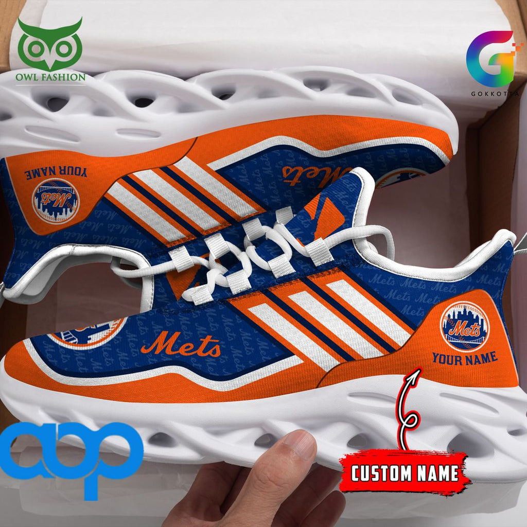 New York Mets MLB Personalized New Max Soul Sneaker