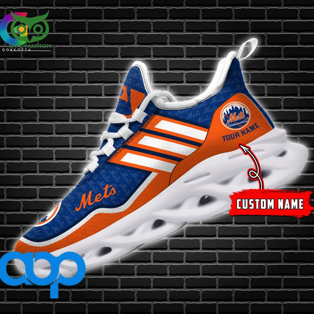 New York Mets MLB Personalized New Max Soul Sneaker