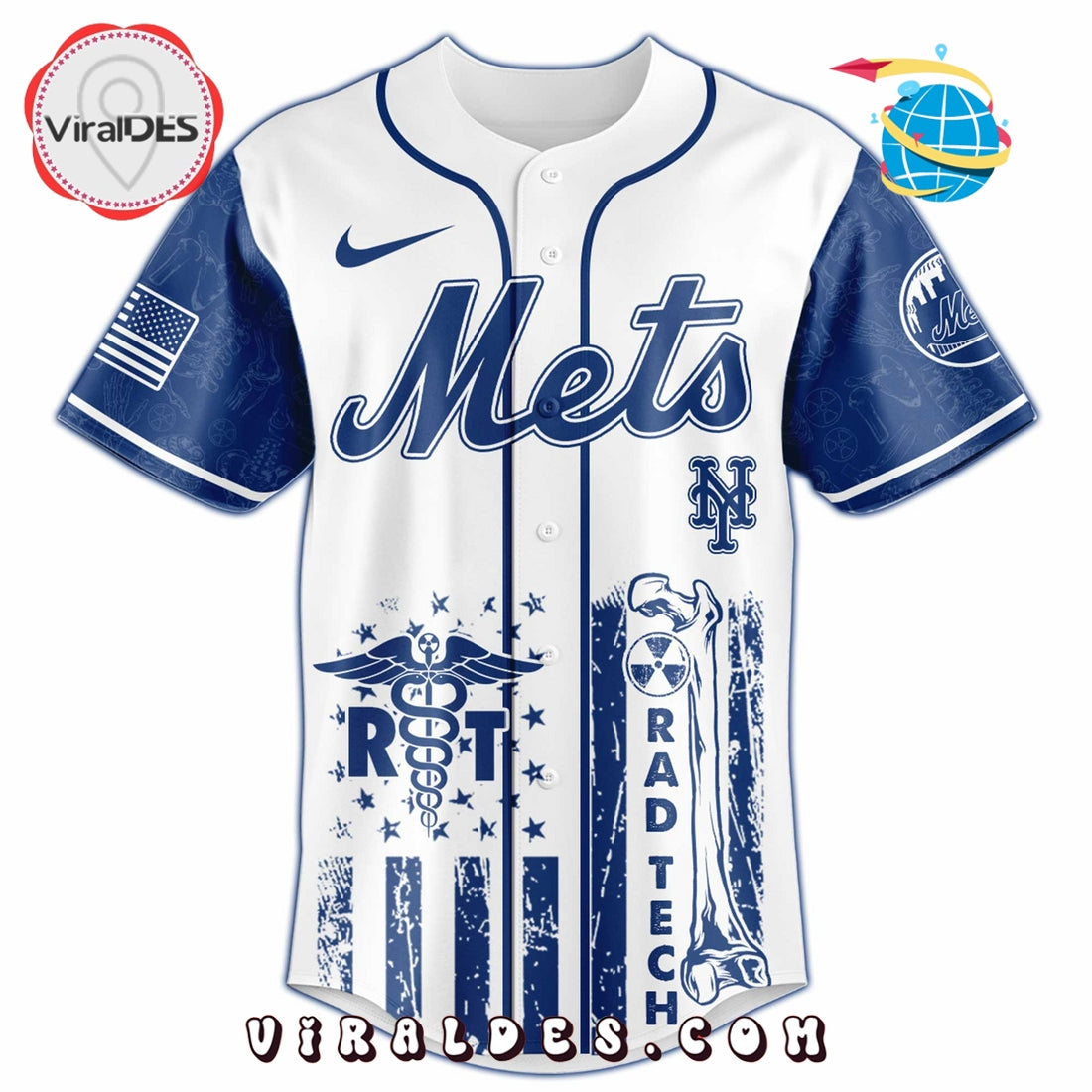 New York Mets MLB x Radiology Tech Night 2025 Jersey