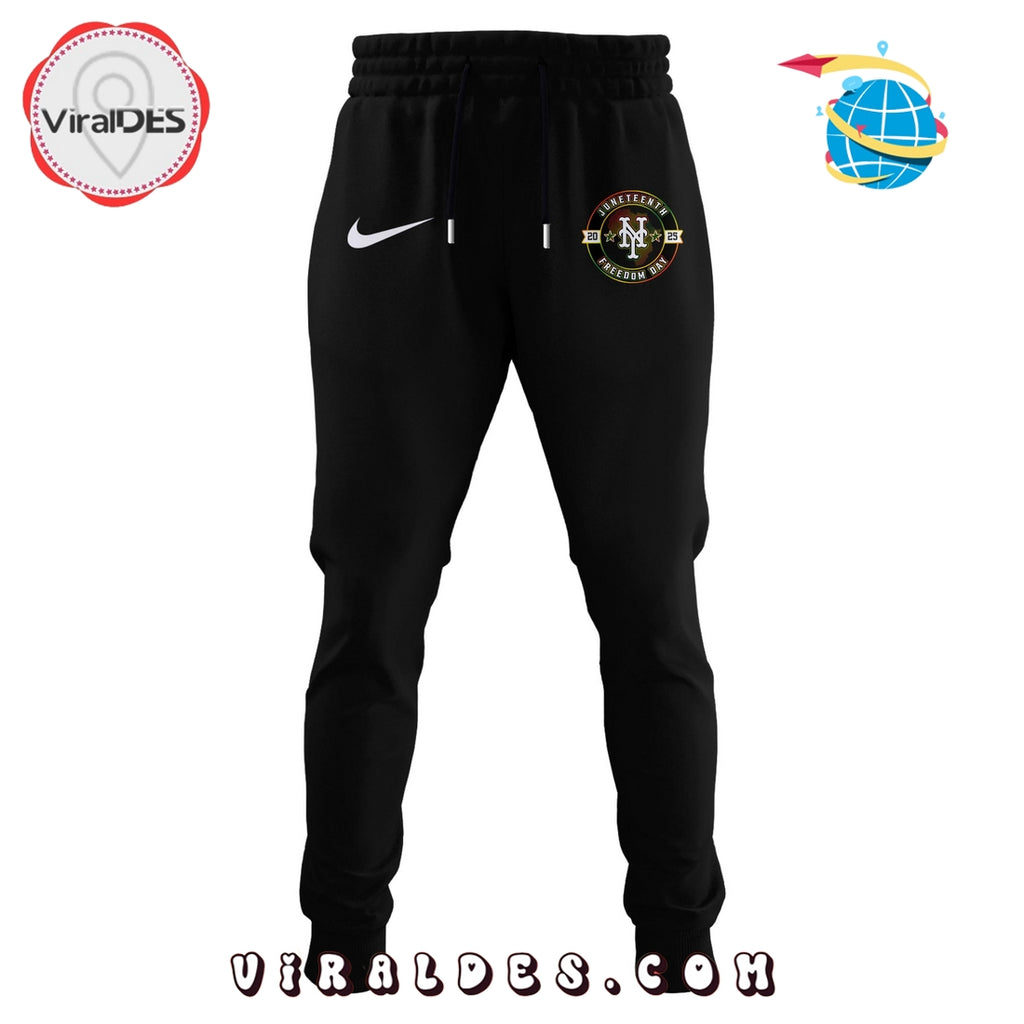 New York Mets x 2025 Juneteenth Freedom Day Hoodie, Long Pants