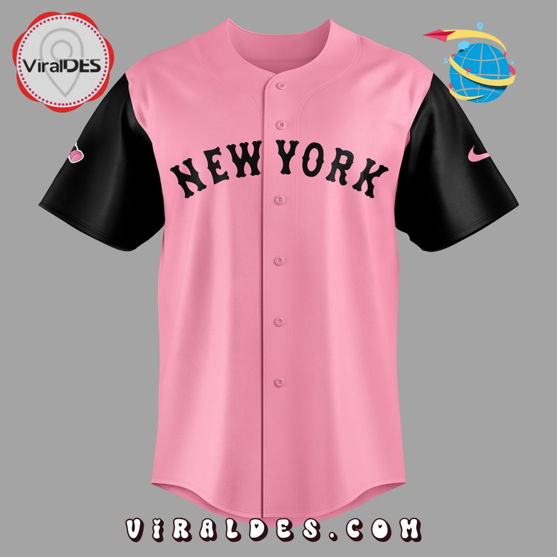 New York Mets x Blackpink World Tour 2025 Baseball Jersey