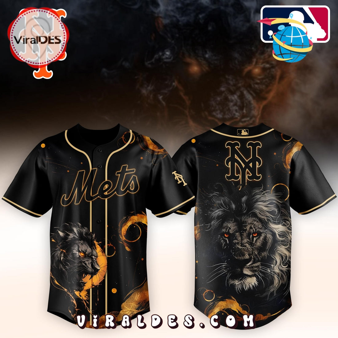 New York Mets x Lion Baseball Jersey 2025