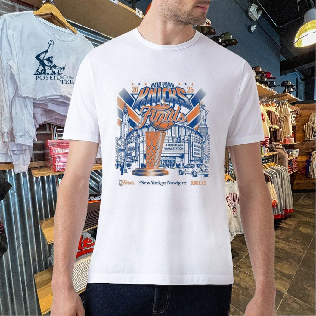 New York Or Nowhere Knicks 2026 Nba Finals T-shirt