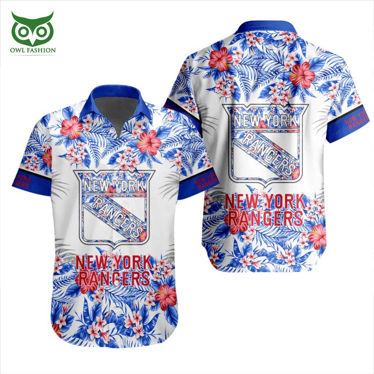 New York Rangers NHL Team Beach Vibe Hawaiian Shirt