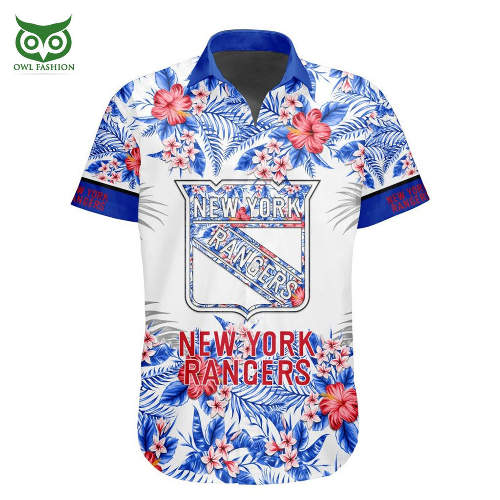 New York Rangers NHL Team Beach Vibe Hawaiian Shirt