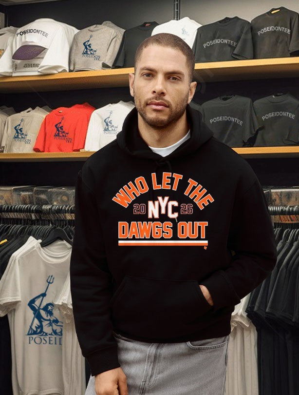 New York Who Let The Dawgs Out T-shirt