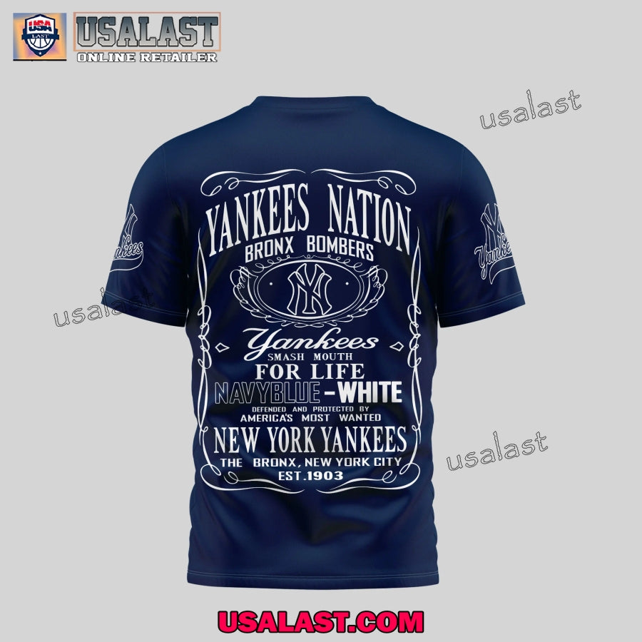 New York Yankees Bronx Bombers 2025 3D T-Shirt