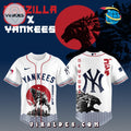 New York Yankees MLB x Godzilla Baseball Jersey
