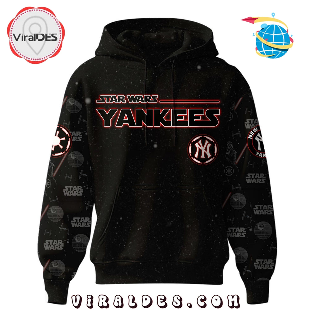 New York Yankees MLB x Star War Night Hoodie, Jogger, Cap