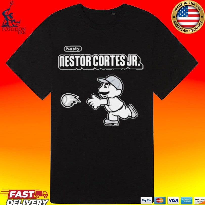 New York Yankees Nasty Nestor Cortes Jr T-shirt