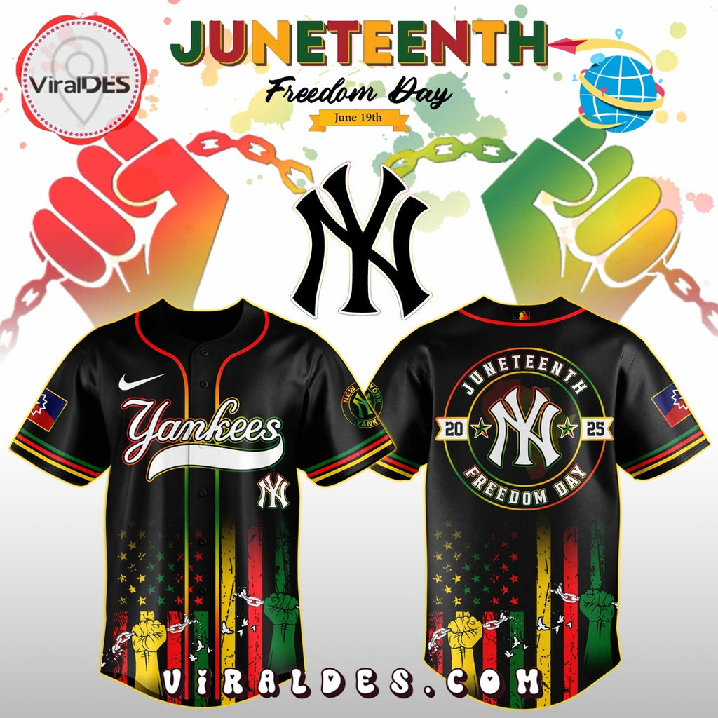 New York Yankees x 2025 Juneteenth Day Jersey