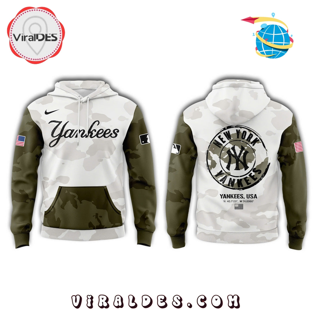 New York Yankees x Arm Forces Hoodie, Long Pants 2025