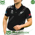New Zealand Flag Cricket ICC World Cup 2023 Polo