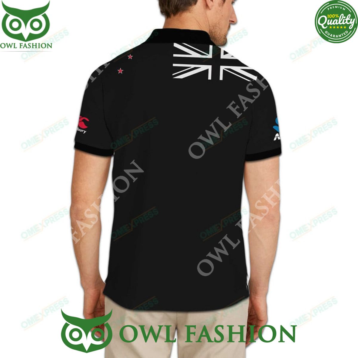 New Zealand Flag Cricket ICC World Cup 2023 Polo